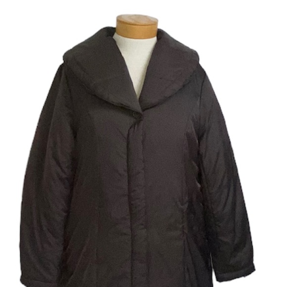 Dennis Bossa Small Brown Long Coat NWT - Picture 2 of 16